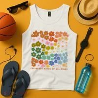 Autism Inclusive Education Celebrate Mind Of All Kind Tank Top thumb 4