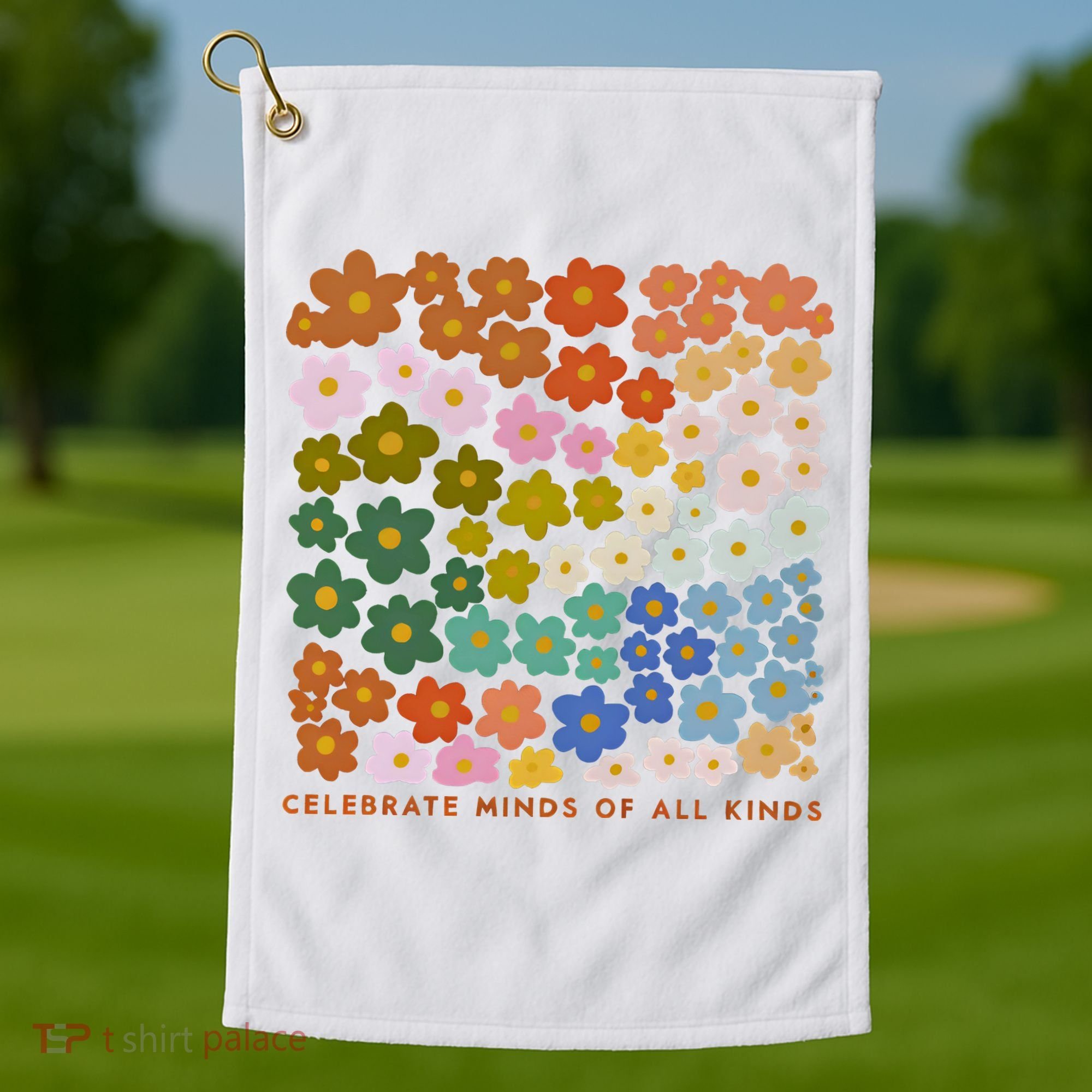 Autism Inclusive Education Celebrate Mind Of All Kind Golf Towel