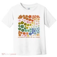 Autism Inclusive Education Celebrate Mind Of All Kind Toddler T-Shirt thumb 0