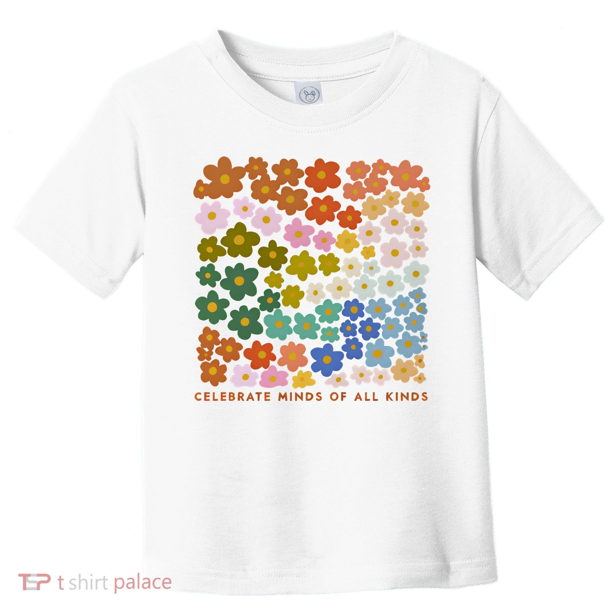 Autism Inclusive Education Celebrate Mind Of All Kind Toddler T-Shirt