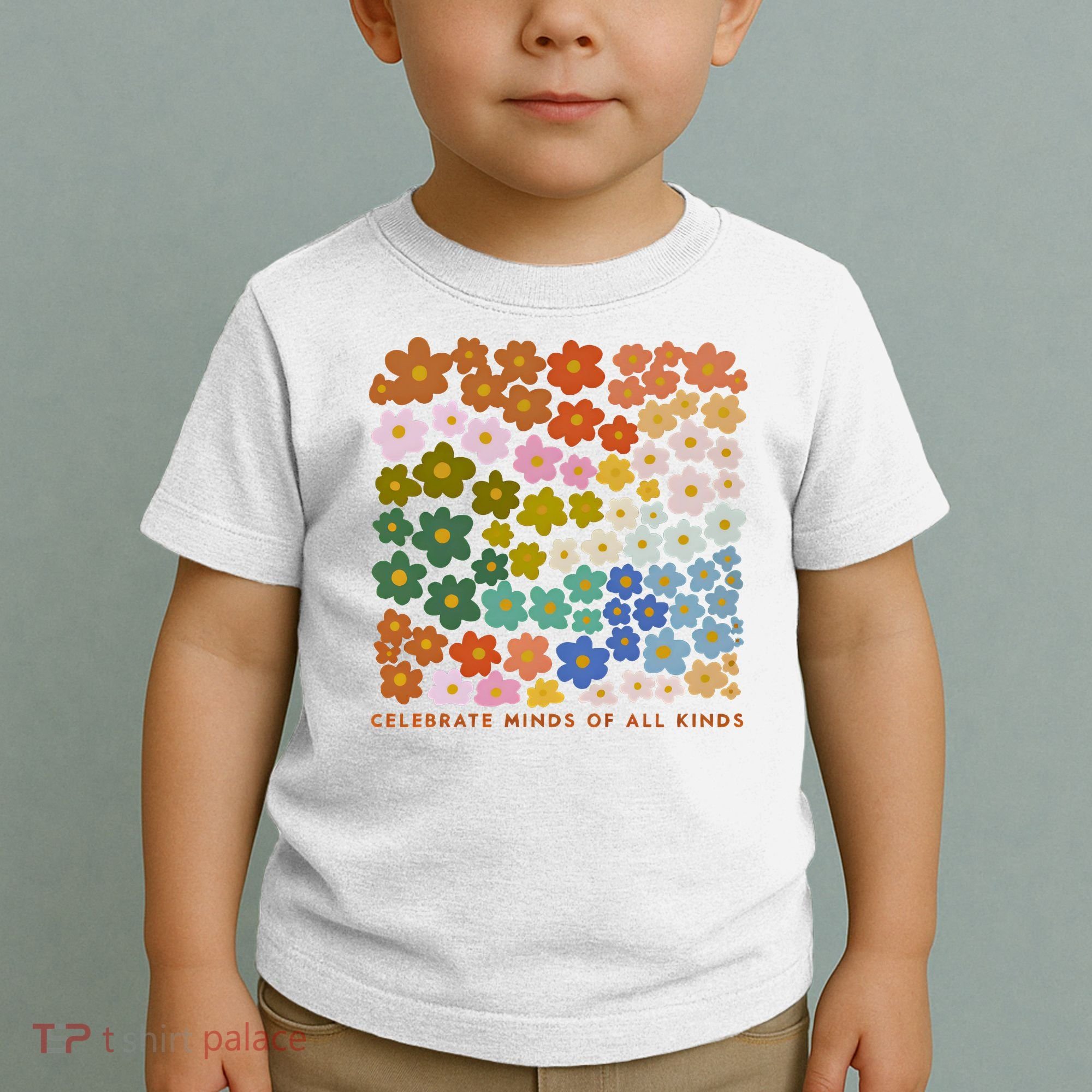 Autism Inclusive Education Celebrate Mind Of All Kind Toddler T-Shirt