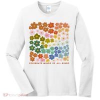 Autism Inclusive Education Celebrate Mind Of All Kind Women's Long Sleeve Shirt thumb 0