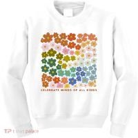 Autism Inclusive Education Celebrate Mind Of All Kind Kids Sweatshirt thumb 0