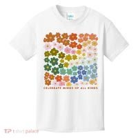 Autism Inclusive Education Celebrate Mind Of All Kind Kids T-Shirt thumb 0