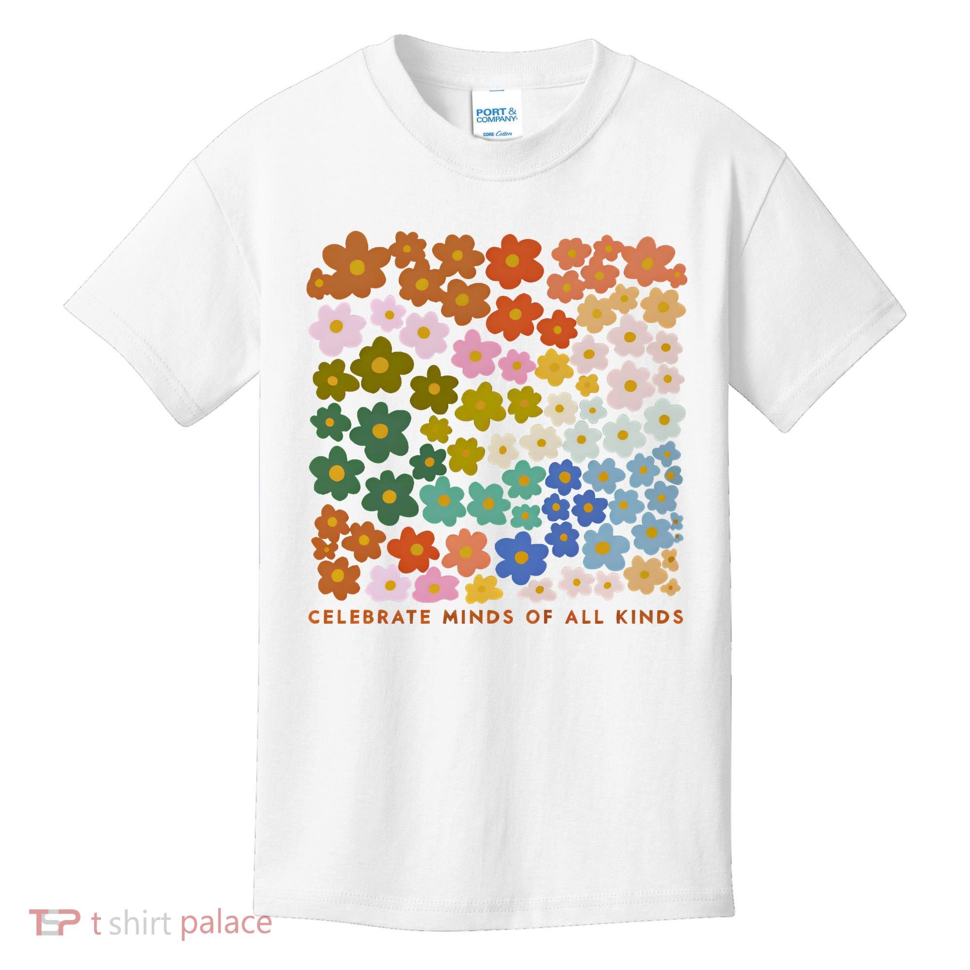 Autism Inclusive Education Celebrate Mind Of All Kind Kids T-Shirt