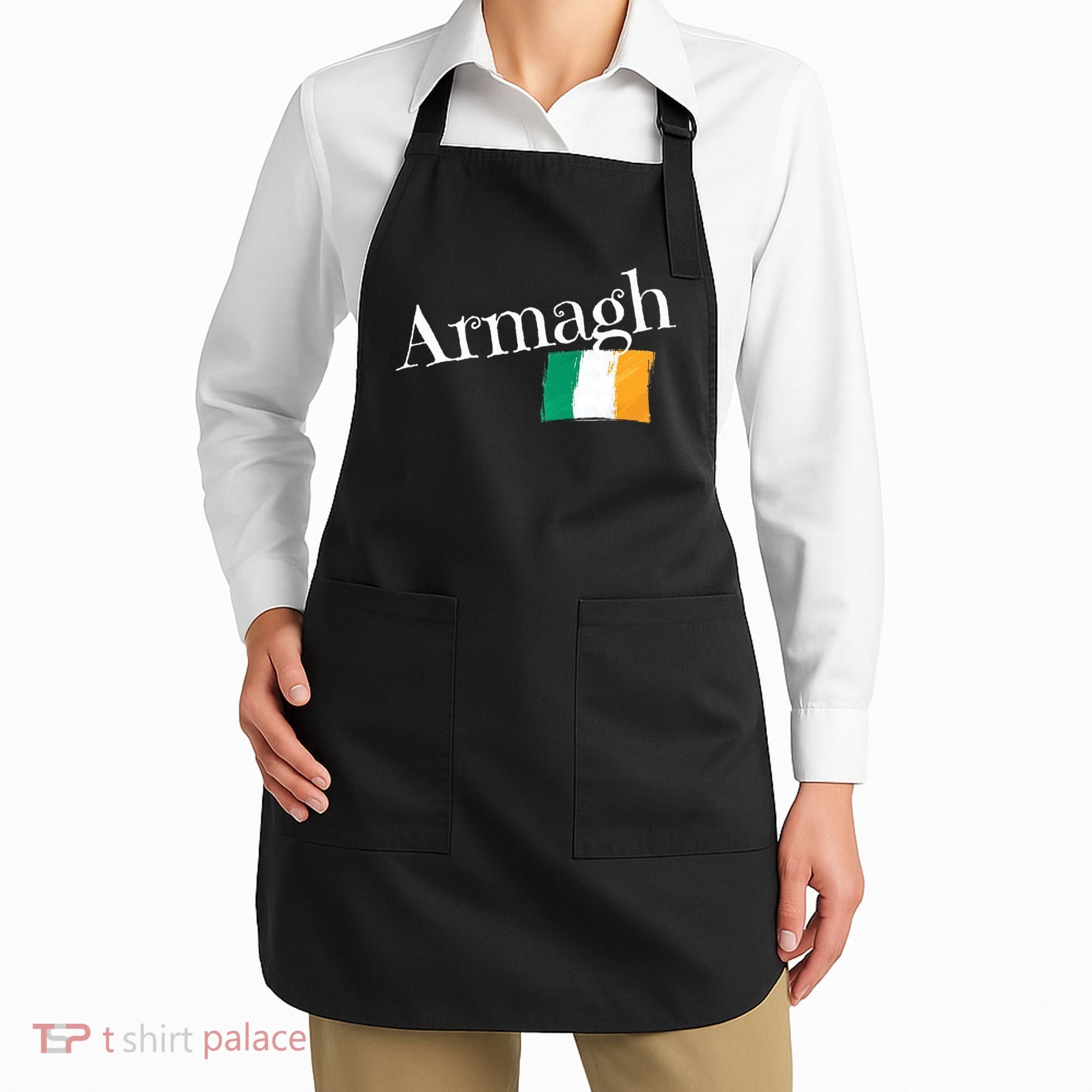 Armagh Ireland Flag Irish City Saint Patrick's Day Apron