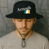 Armagh Ireland Flag Irish City Saint Patrick's Day Bucket Hat thumb 2