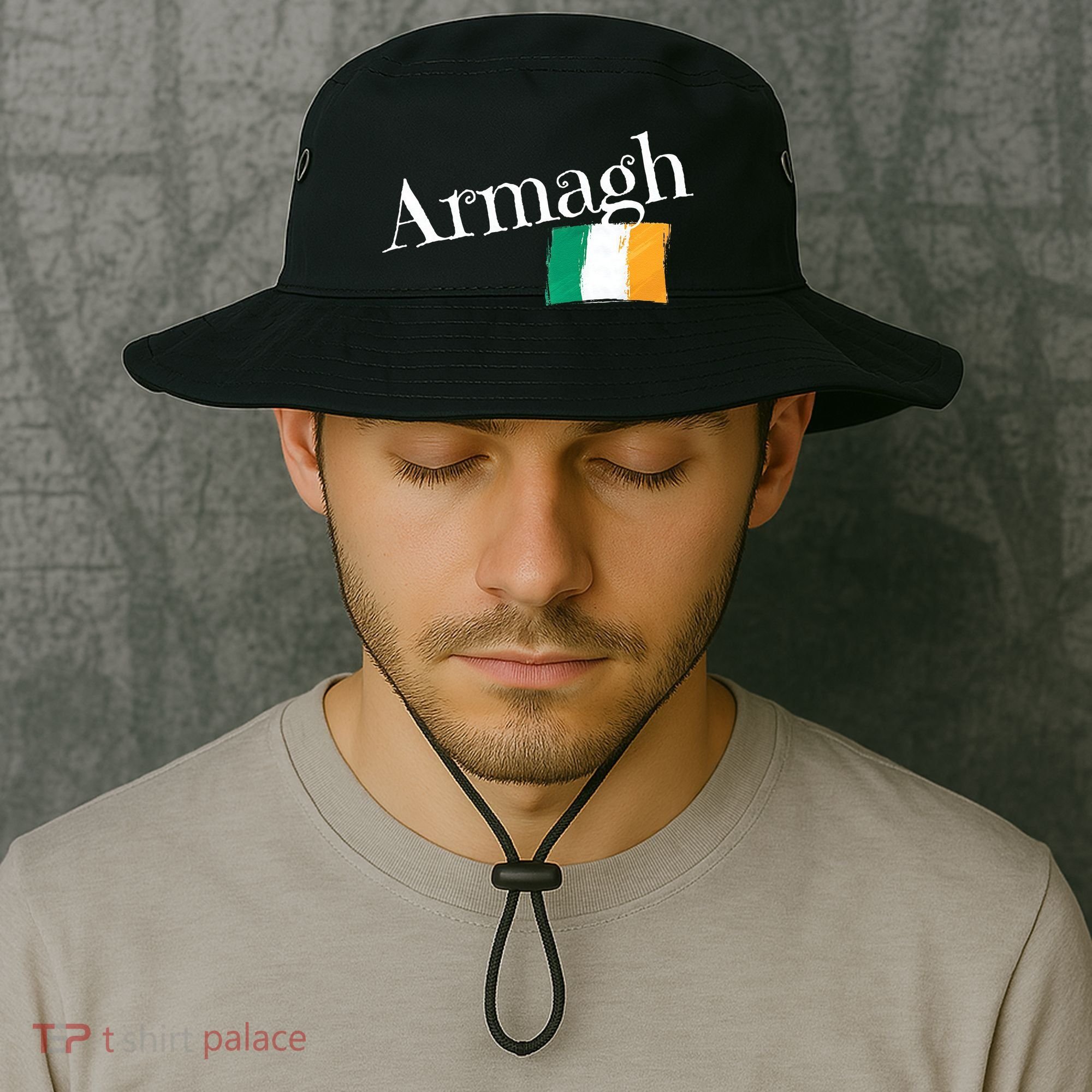 Armagh Ireland Flag Irish City Saint Patrick's Day Bucket Hat