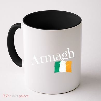 Armagh Ireland Flag Irish City Saint Patrick's Day Coffee Mug