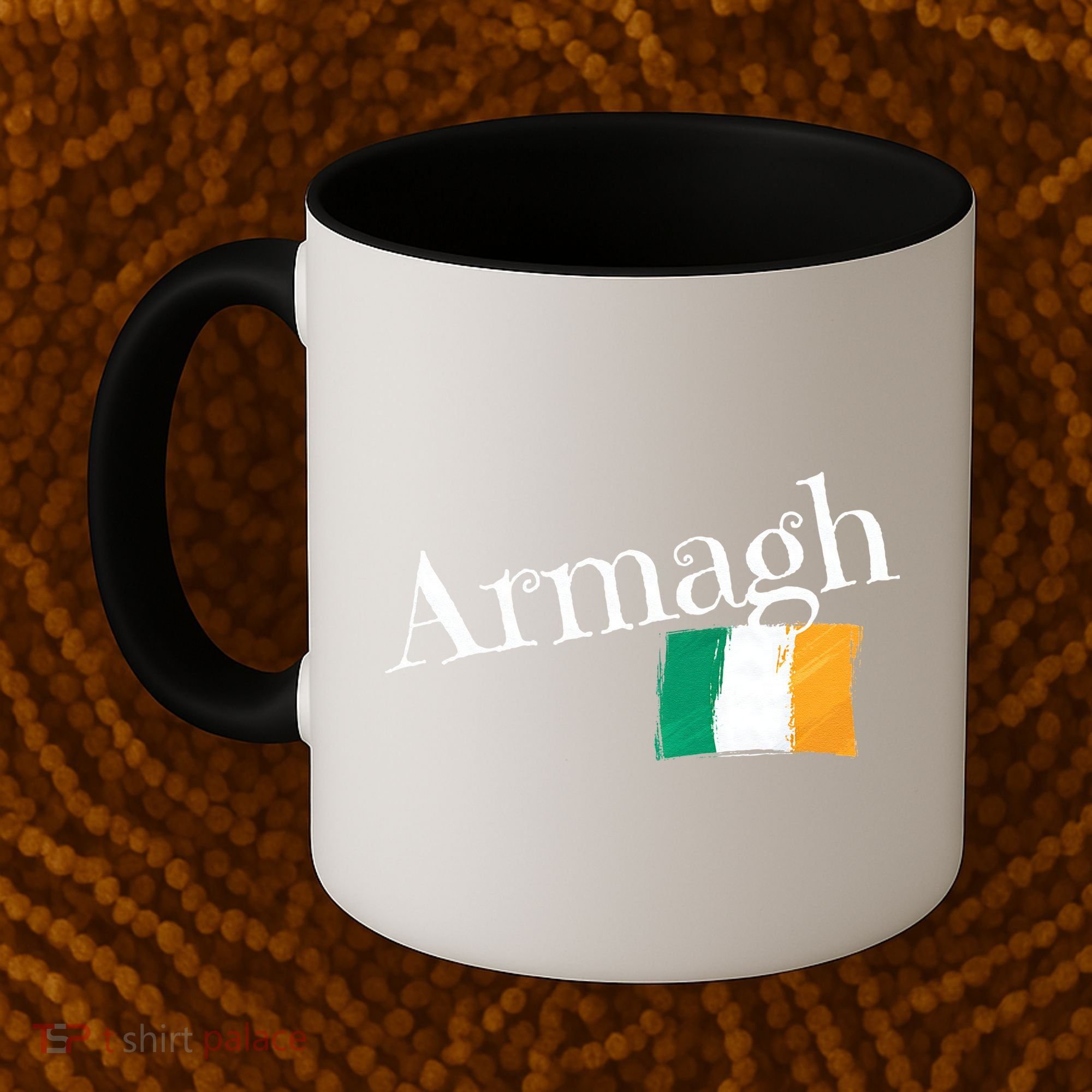 Armagh Ireland Flag Irish City Saint Patrick's Day Coffee Mug