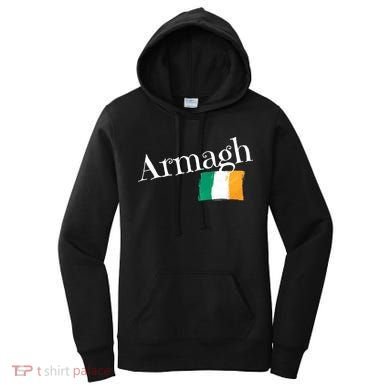 Armagh Ireland Flag Irish City Saint Patrick's Day Women's Hoodie