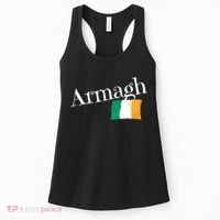 Armagh Ireland Flag Irish City Saint Patrick's Day Women's Tank Top thumb 0