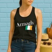 Armagh Ireland Flag Irish City Saint Patrick's Day Women's Tank Top thumb 2