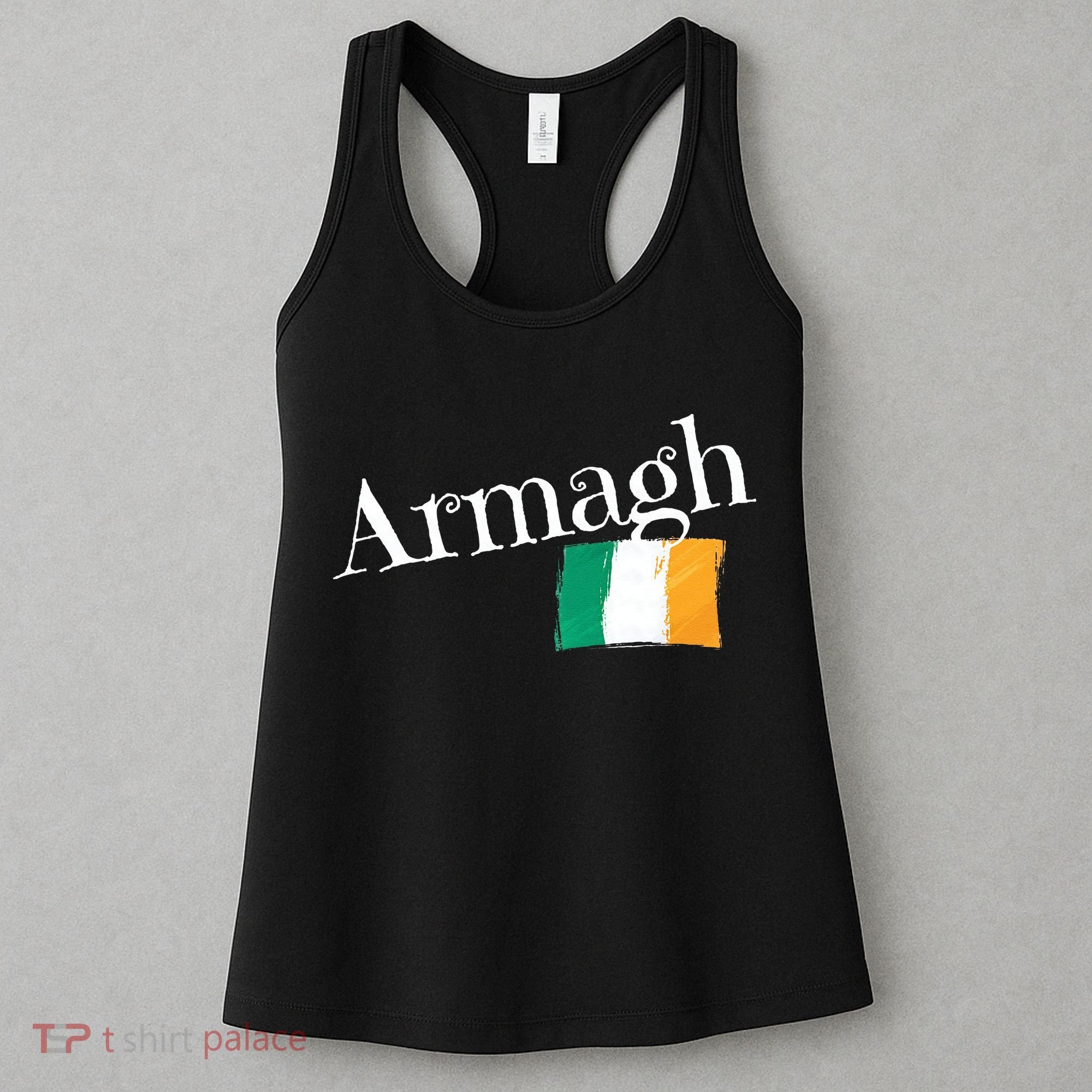 Armagh Ireland Flag Irish City Saint Patrick's Day Women's Tank Top