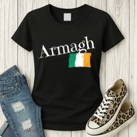 Armagh Ireland Flag Irish City Saint Patrick's Day Women's T-Shirt thumb 3