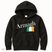 Armagh Ireland Flag Irish City Saint Patrick's Day Kids Hoodie thumb 0