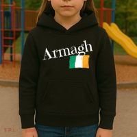 Armagh Ireland Flag Irish City Saint Patrick's Day Kids Hoodie thumb 3
