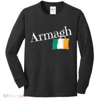 Armagh Ireland Flag Irish City Saint Patrick's Day Kids Long Sleeve Shirt thumb 0