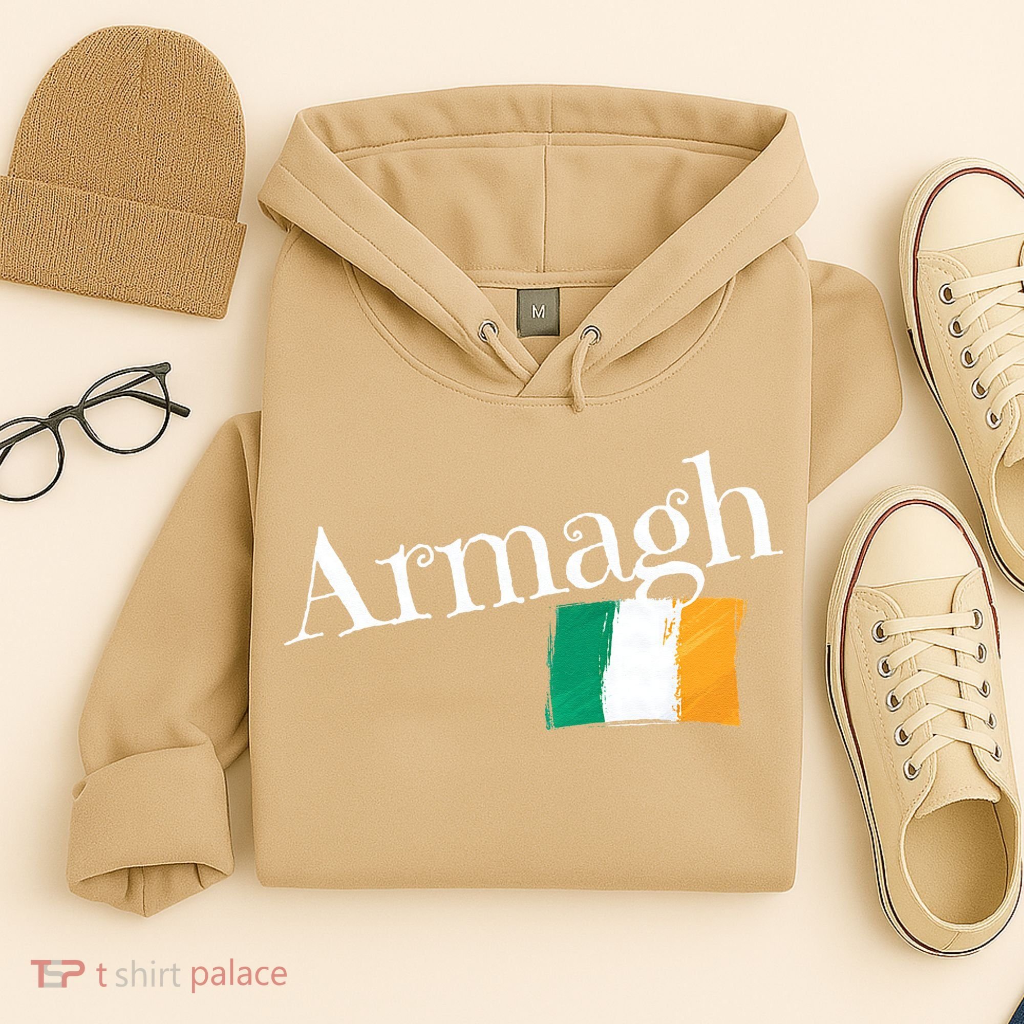 Armagh Ireland Flag Irish City Saint Patrick's Day Hoodie