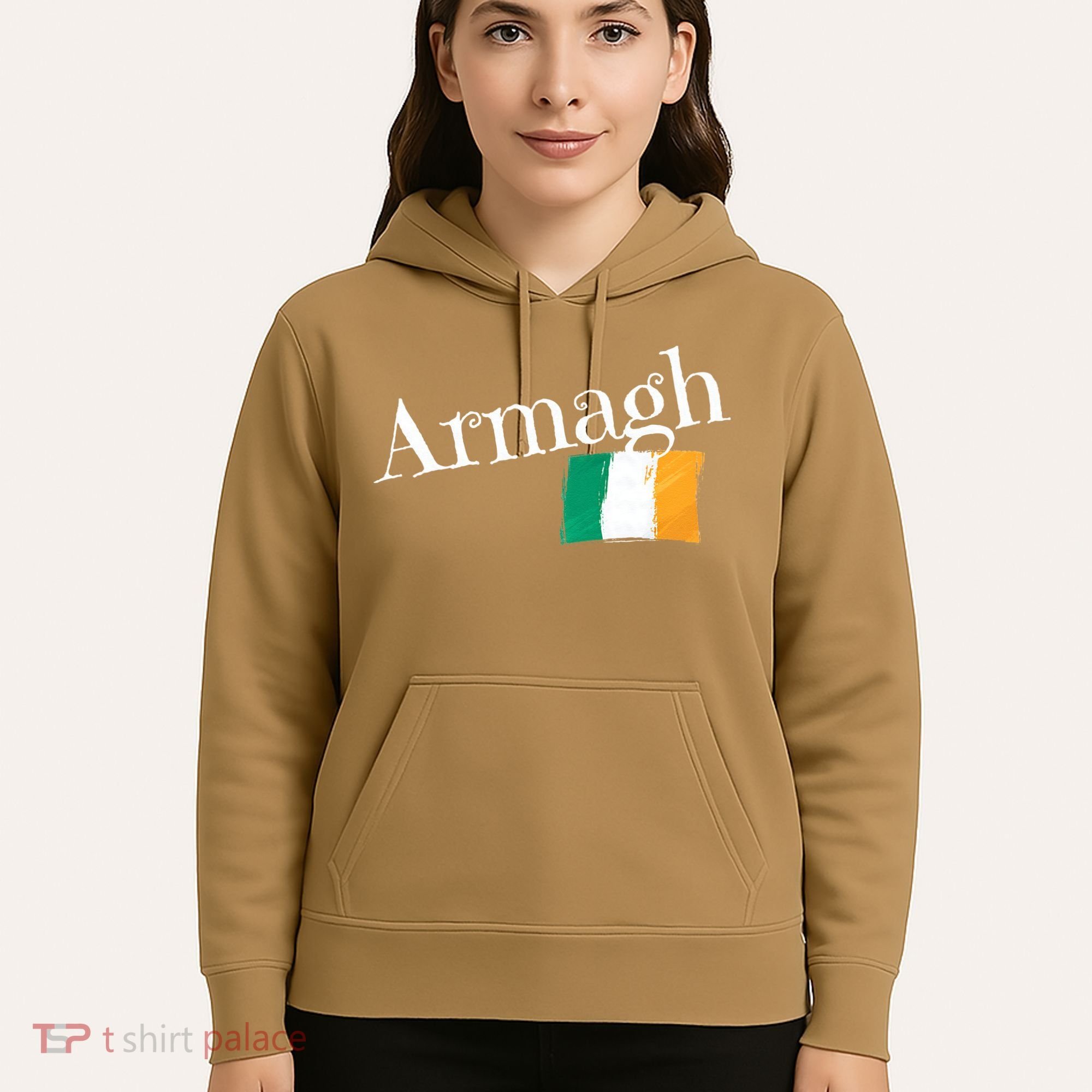 Armagh Ireland Flag Irish City Saint Patrick's Day Hoodie