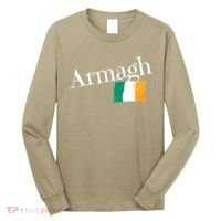 Armagh Ireland Flag Irish City Saint Patrick's Day Long Sleeve Shirt thumb 0