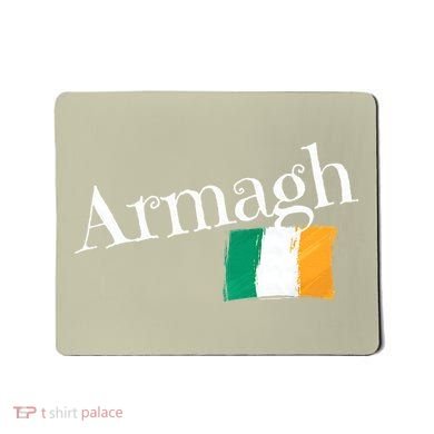 Armagh Ireland Flag Irish City Saint Patrick's Day Mousepad