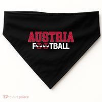 Austria International Futbol Soccer Team USA-Made Doggie Bandana thumb 0