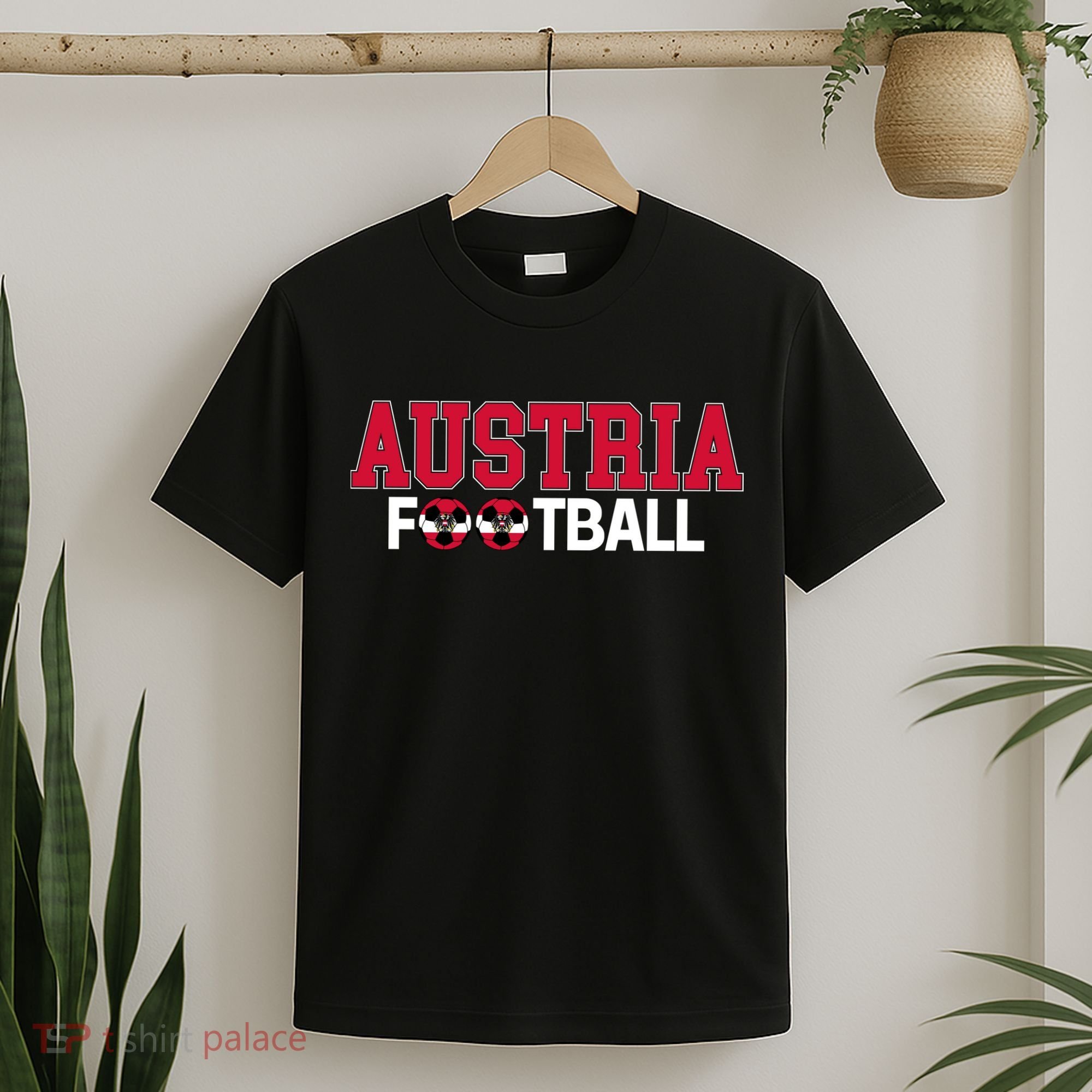 Austria International Futbol Soccer Team T-Shirt