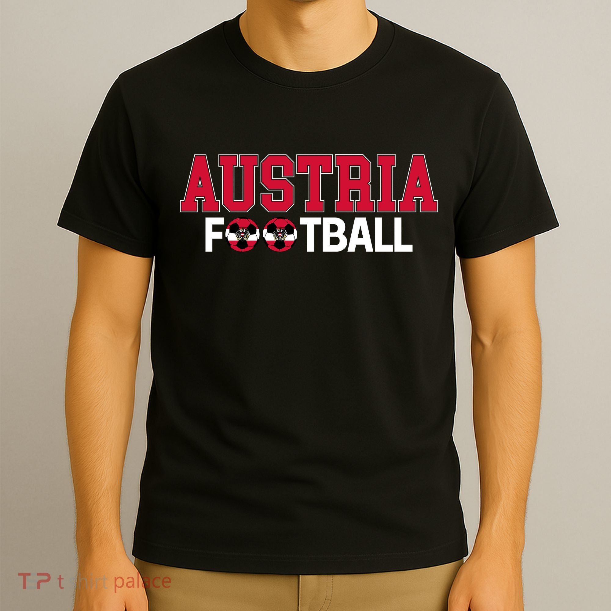 Austria International Futbol Soccer Team T-Shirt