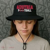 Austria International Futbol Soccer Team Bucket Hat thumb 3