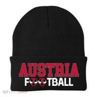 Austria International Futbol Soccer Team Beanie thumb 0