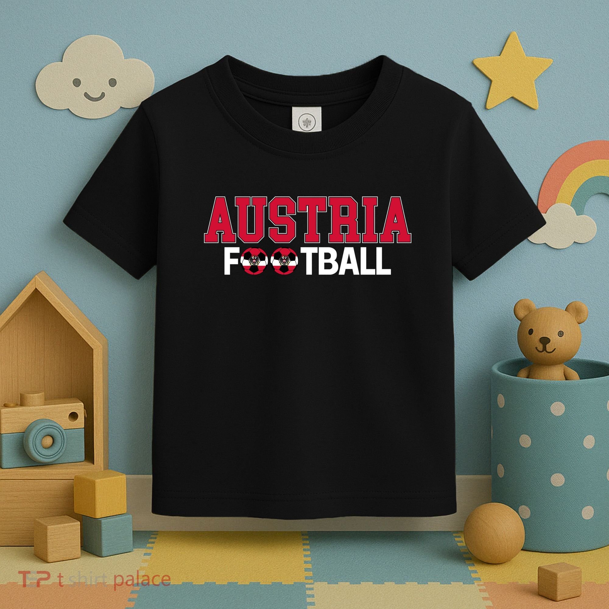 Austria International Futbol Soccer Team Toddler T-Shirt