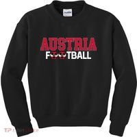 Austria International Futbol Soccer Team Kids Sweatshirt thumb 0