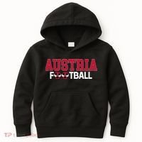 Austria International Futbol Soccer Team Kids Hoodie thumb 0