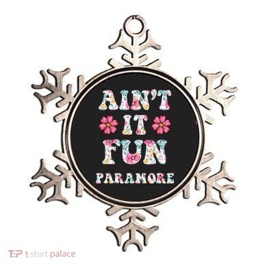 Aint It Fun Paramor.E Floral Music Concert Vintage Ornament