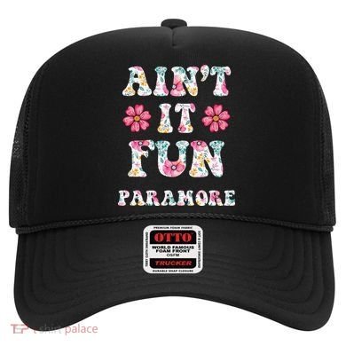 Aint It Fun Paramor.E Floral Music Concert Vintage Hat
