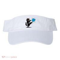 Anti ICE Funny Cat Kicking ICE  Visor thumb 0