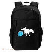 Anti ICE Funny Dog Peeing On ICE Backpack thumb 0