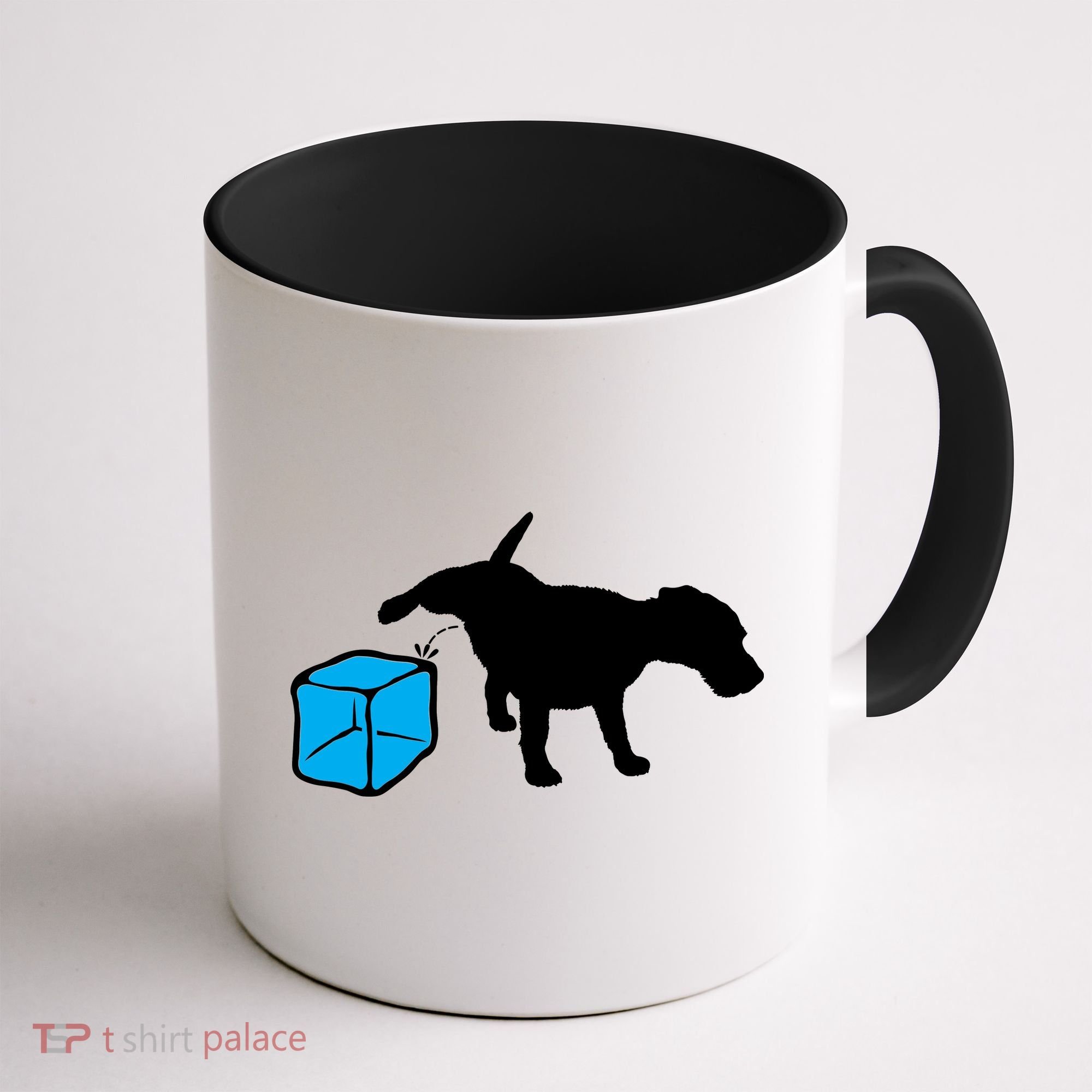 Anti ICE Funny Dog Peeing On ICE Coffee Mug