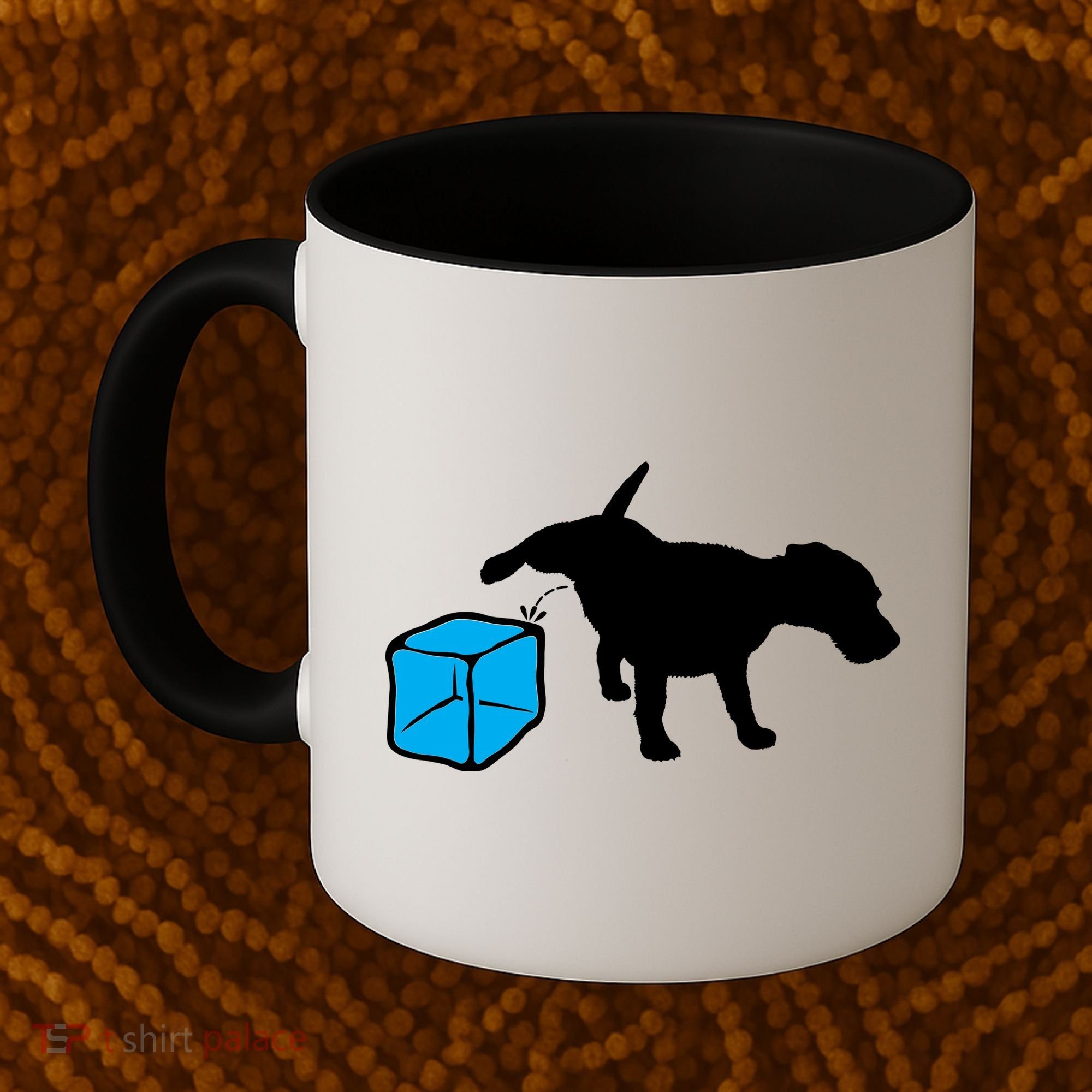 Anti ICE Funny Dog Peeing On ICE Coffee Mug