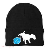 Anti ICE Funny Dog Peeing On ICE Beanie thumb 0