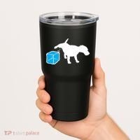 Anti ICE Funny Dog Peeing On ICE Tumbler thumb 2