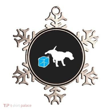 Anti ICE Funny Dog Peeing On ICE Ornament