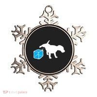Anti ICE Funny Dog Peeing On ICE Ornament thumb 0