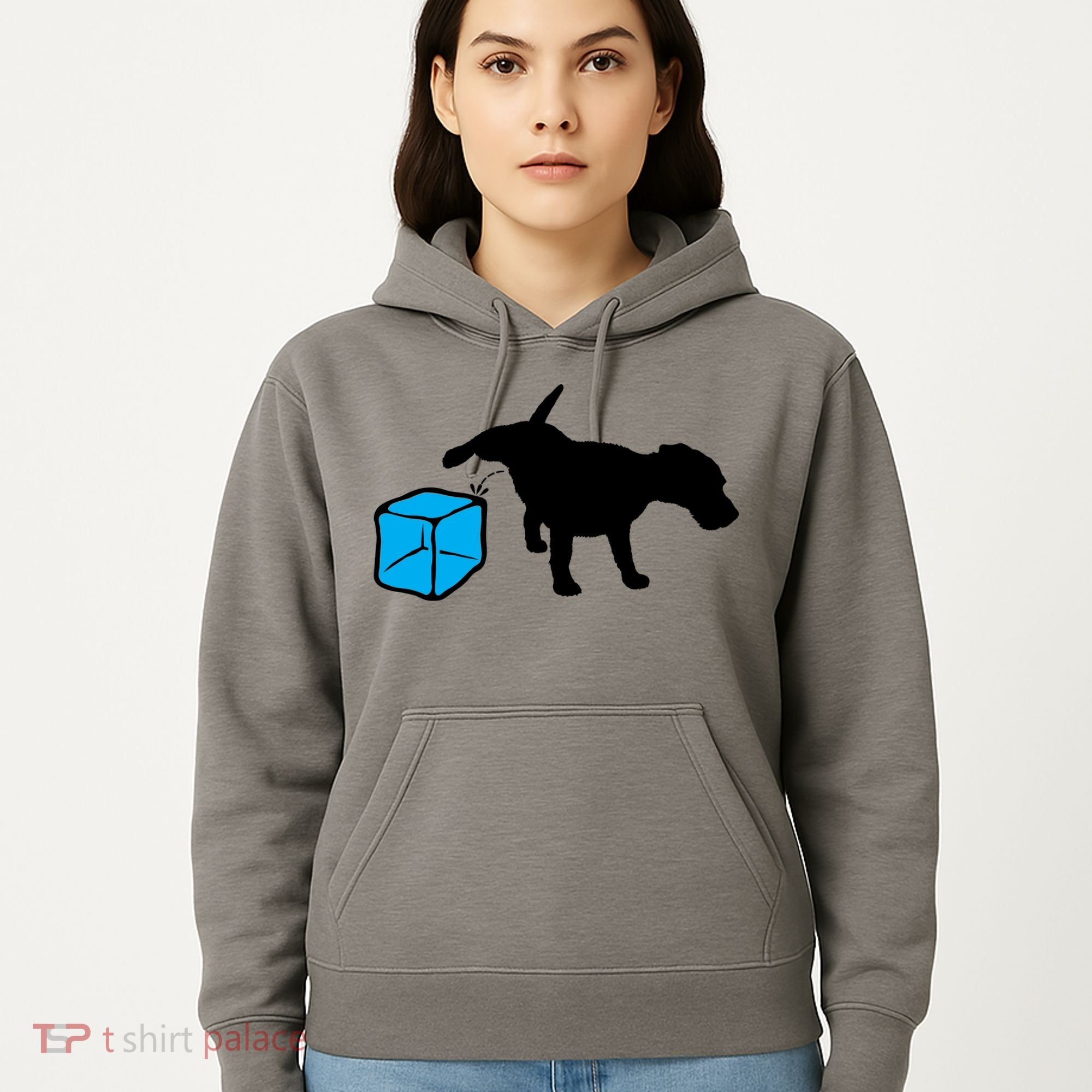 Anti ICE Funny Dog Peeing On ICE Hoodie