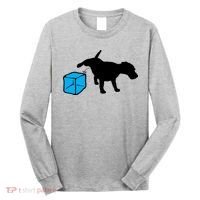 Anti ICE Funny Dog Peeing On ICE Long Sleeve Shirt thumb 0