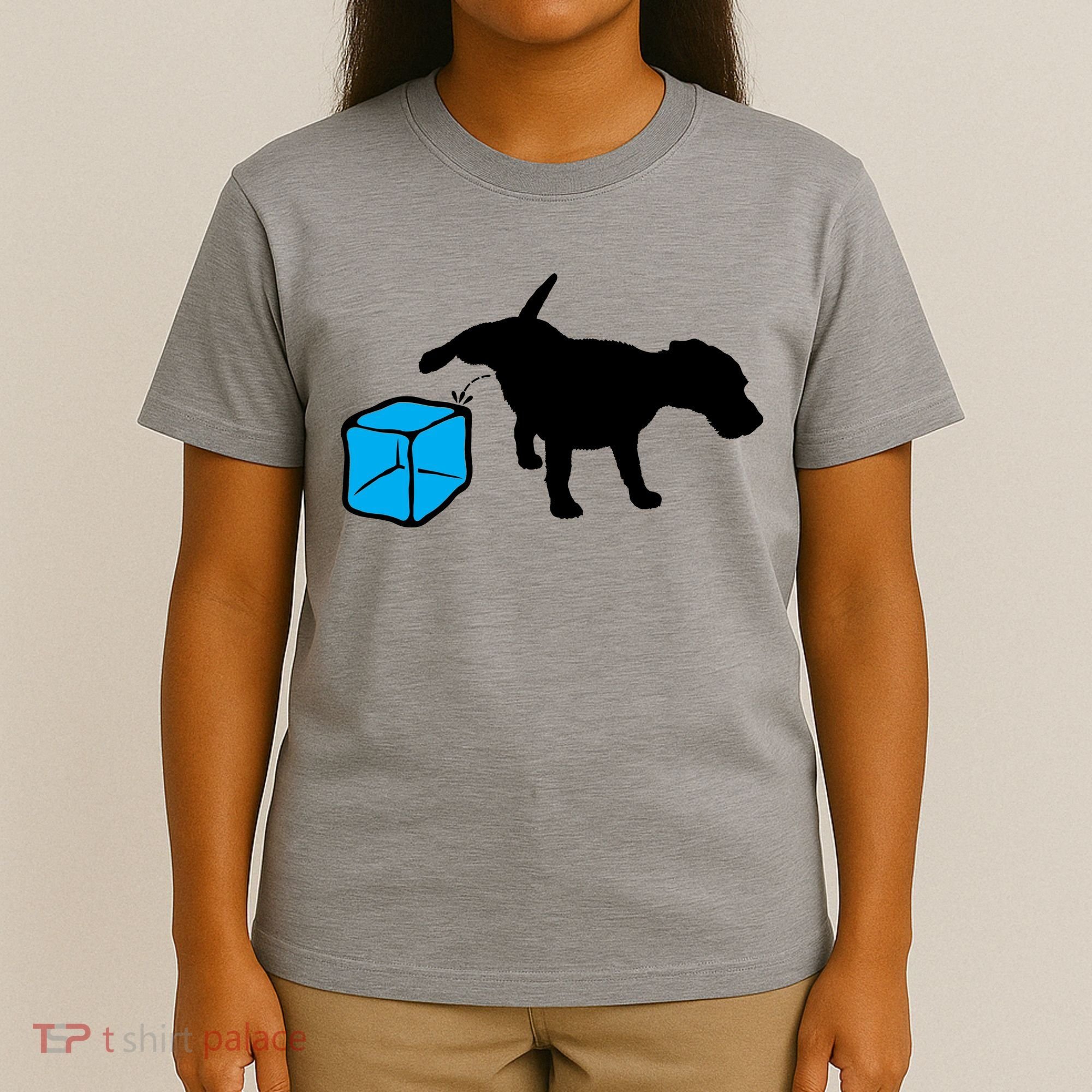 Anti ICE Funny Dog Peeing On ICE T-Shirt