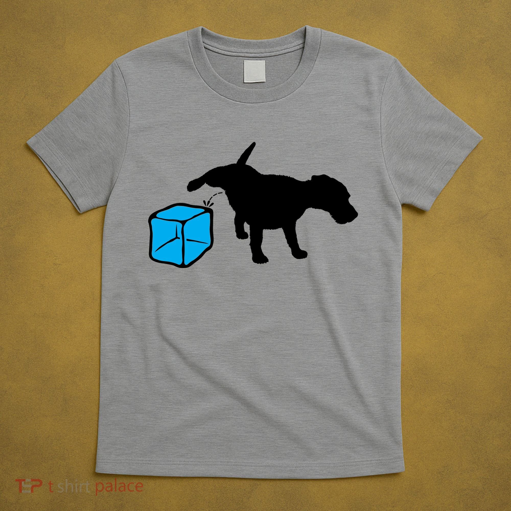 Anti ICE Funny Dog Peeing On ICE T-Shirt