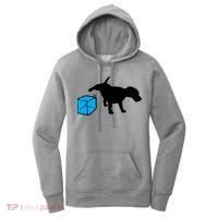 Anti ICE Funny Dog Peeing On ICE Women's Hoodie thumb 0