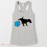 Anti ICE Funny Dog Peeing On ICE Women's Tank Top thumb 0